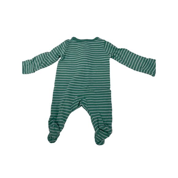 Carters Wonder Nation Cat & Jack Lot of 3 Footed One Piece Pajamas Newborn Baby - Picture 7 of 10